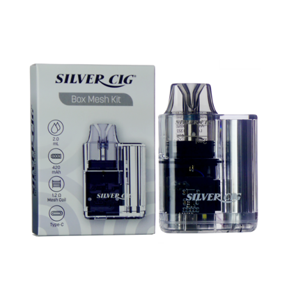 Imagen de ECIG SILVER CIG Box Mesh Pod Kit